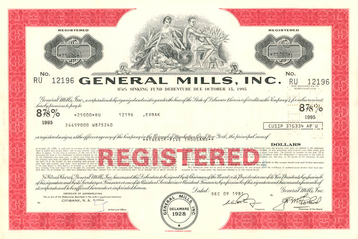 General Mills, Inc. - $25,000